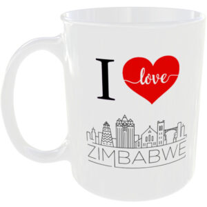Zimbabwe Country - Skyline Gift Mug