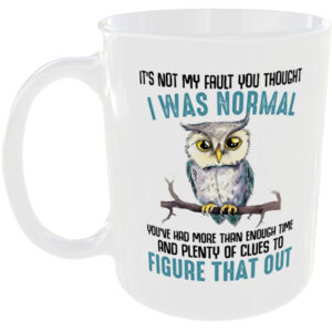 It's not my fault you thought I was normal - Gift Mug