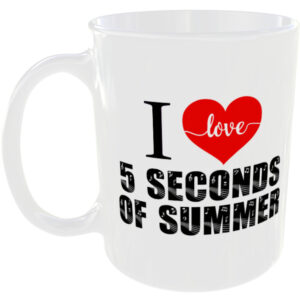 I Love 5 Seconds of Summer - Music Mug
