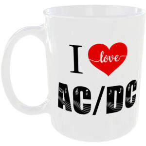 I Love ACDC - Music Mug