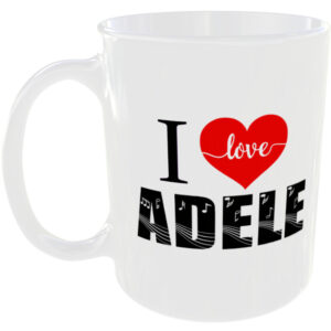 I Love Adele - Music Mug