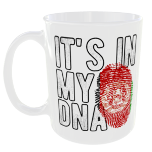 Afghanistan - It's in my DNA Flag - Finger Print Mug