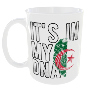Algeria - It's in my DNA Flag - Finger Print Mug