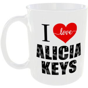 I Love Alicia Keys - Music Mug