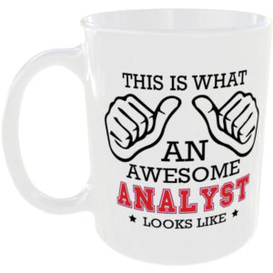 This is what an awesome Analyst looks like - gift mug