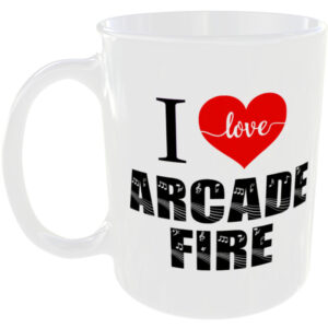 I Love Arcade Fire - Music Mug