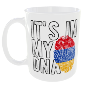 Armenia - It's in my DNA Flag - Finger Print Mug