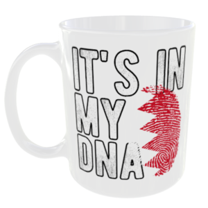Bahrain - It's in my DNA Flag - Finger Print Mug