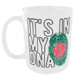Bangladesh - It's in my DNA Flag - Finger Print Mug
