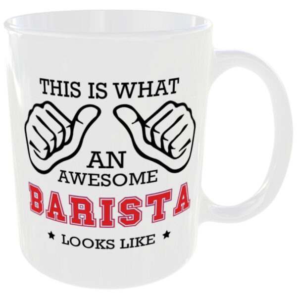This is what an awesome Barista looks like - gift mug - Image 3