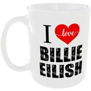 I Love Billie Eilish - Music Mug