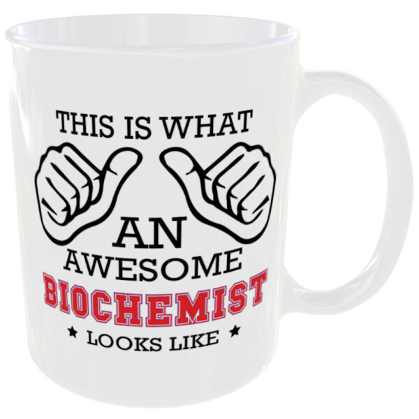 This is what an awesome Biochemist looks like - gift mug - Image 3