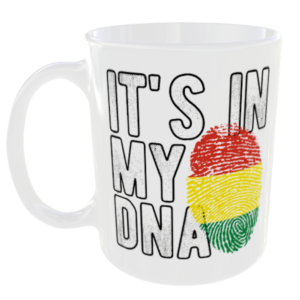Bolivia - It's in my DNA Flag - Finger Print Mug