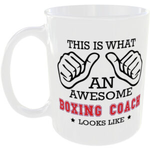 This is what an awesome Boxing Coach looks like - gift mug
