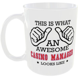 This is what an awesome Casino Manager looks like - gift mug