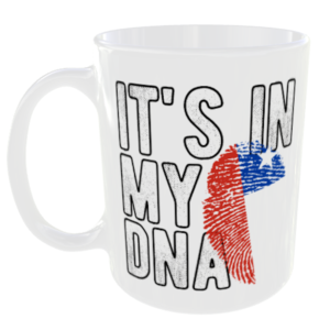 Chile - It's in my DNA Flag - Finger Print Mug