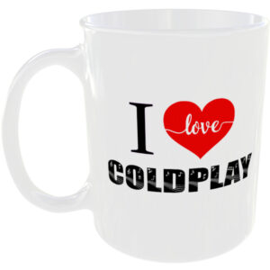 I Love Coldplay - Music Mug
