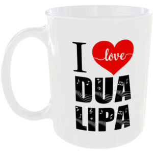 I Love Dua Lipa - Music Mug