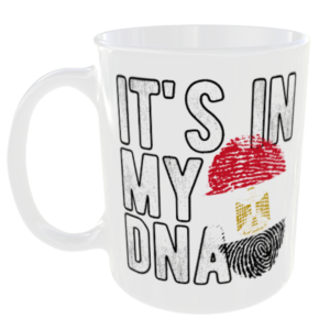 Egypt - It's in my DNA Flag - Finger Print Mug