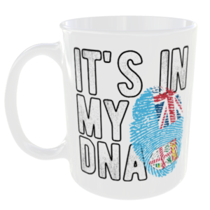 Fiji - It's in my DNA Flag - Finger Print Mug