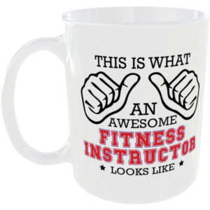 This is what an awesome Fitness Instructor looks like - gift mug