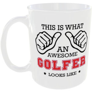 This is what an awesome Golfer looks like - gift mug