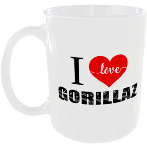 I Love Gorillaz - Music Mug
