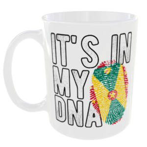 Grenada - It's in my DNA Flag - Finger Print Mug