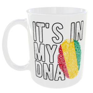 Guinea - It's in my DNA Flag - Finger Print Mug