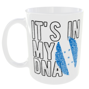 Honduras - It's in my DNA Flag - Finger Print Mug