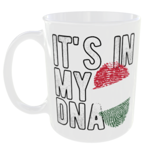 Hungary - It's in my DNA Flag - Finger Print Mug