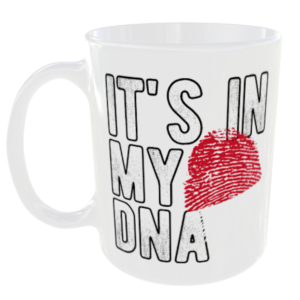 Indonesia - It's in my DNA Flag - Finger Print Mug