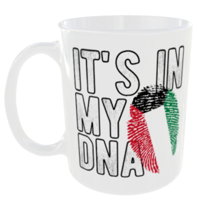 Kuwait - It's in my DNA Flag - Finger Print Mug