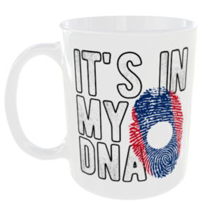 Laos - It's in my DNA Flag - Finger Print Mug