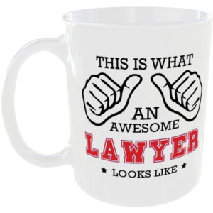 This is what an awesome Lawyer looks like - gift mug