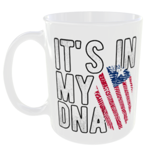 Liberia - It's in my DNA Flag - Finger Print Mug