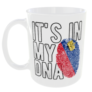 Liechtenstein - It's in my DNA Flag - Finger Print Mug