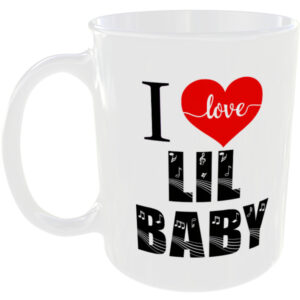 I Love Lil Baby - Music Mug
