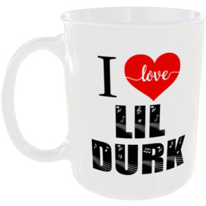 I Love Lil Durk - Music Mug