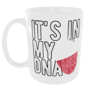 Malta - It's in my DNA Flag - Finger Print Mug