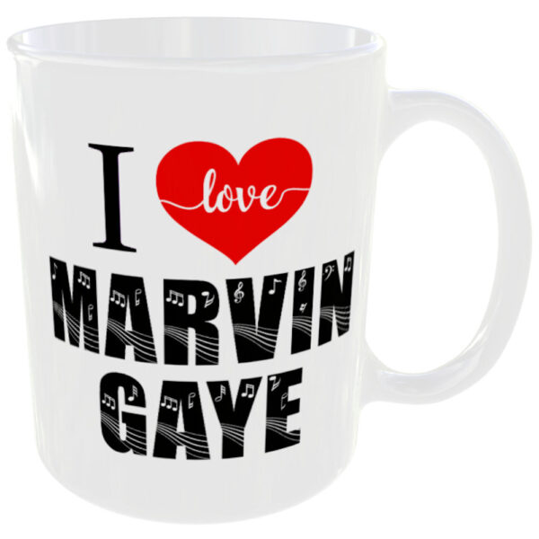 I Love Marvin Gaye - Music Mug - Image 3