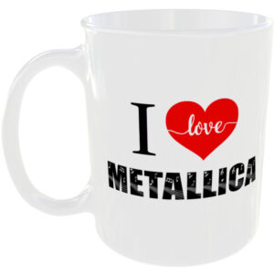 I Love Metallica - Music Mug