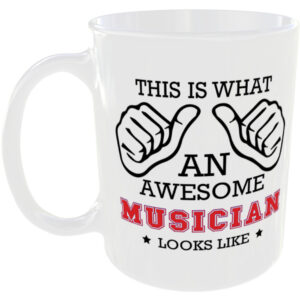 This is what an awesome Musician looks like - gift mug