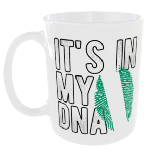 Nigeria - It's in my DNA Flag - Finger Print Mug