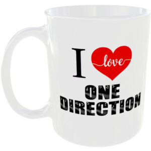 I Love One Direction - Music Mug