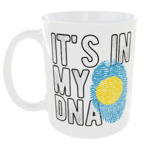 Palau - It's in my DNA Flag - Finger Print Mug