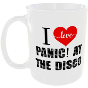 I Love Panic! at the Disco - Music Mug