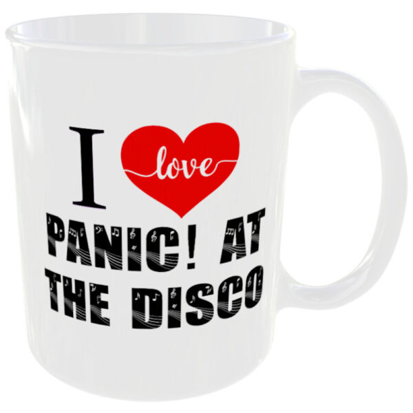 I Love Panic! at the Disco - Music Mug - Image 3