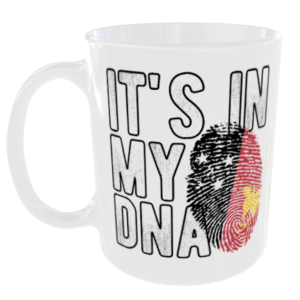 Papua New Guinea - It's in my DNA Flag - Finger Print Mug