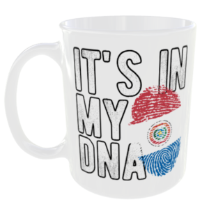 Paraguay - It's in my DNA Flag - Finger Print Mug